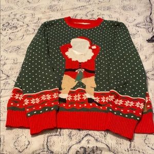 Ugly Christmas sweater- Tipsy Elves